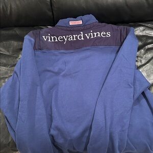 Vineyard Vines Men's Navy/Royal Blue Shep Shirt